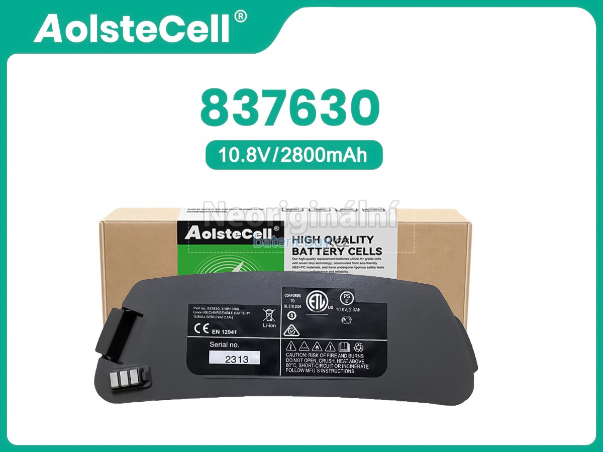 Nahrazení 3M ADFLO PARTS POWERED AIR PURIFYING RESPIRATORS baterie