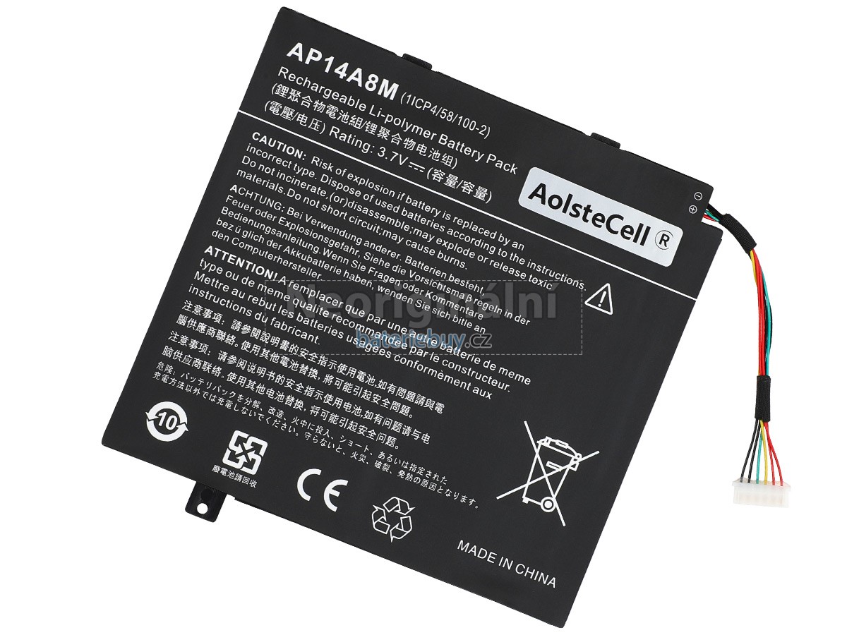 Nahrazení Acer SWITCH 10 Pro SW5-012P-10GM baterie
