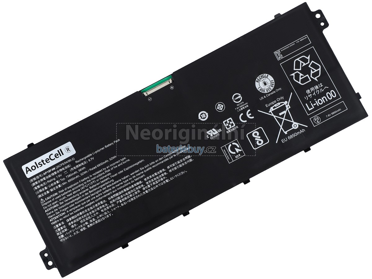 Nahrazení Acer SPIN 7 SP714-61NA-S2GG baterie