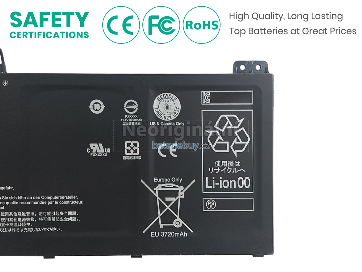 Nahrazení Acer TravelMate P6 P614-51-G2-524H baterie