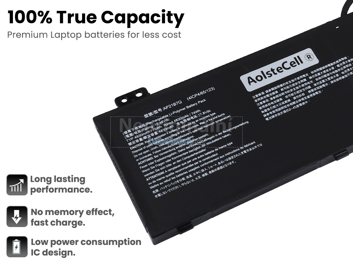 Nahrazení Acer Predator TRITON 300 SE PT314-52S-70PF baterie