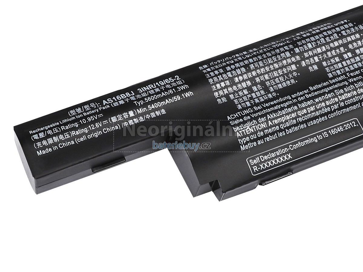Nahrazení Acer NX.GESEX.016 baterie