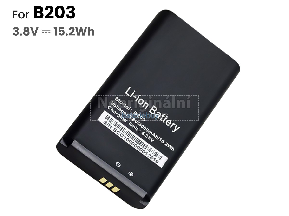Nahrazení Acer B203 baterie