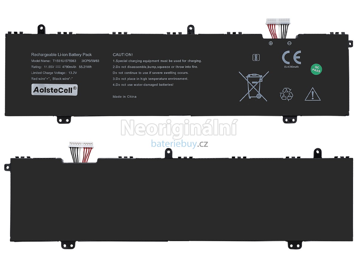 Nahrazení Acer U609963PV-3S1P baterie