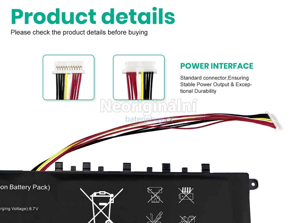 Nahrazení Gateway U3576127PV-2S1P baterie