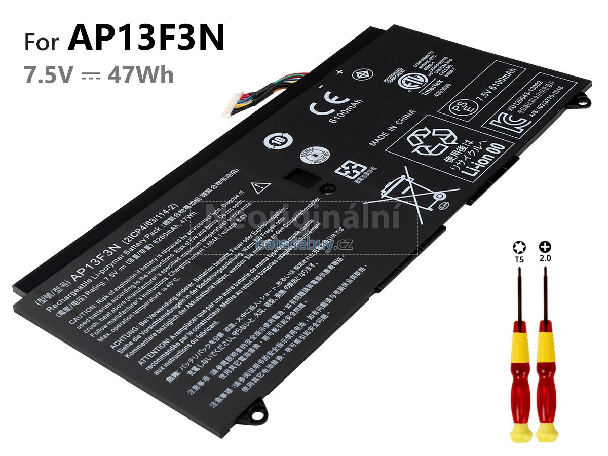 Nahrazení Acer Aspire S7-392-9460 baterie