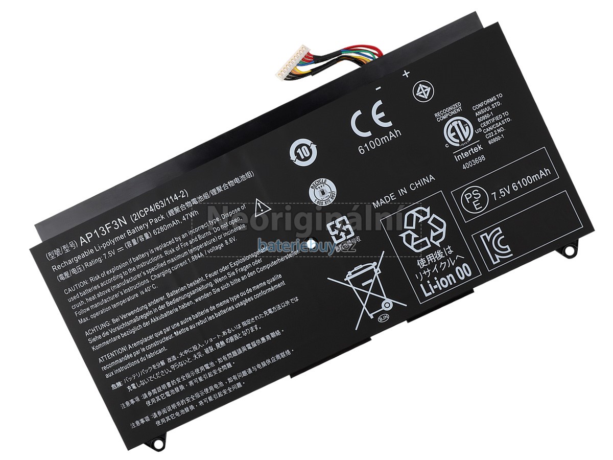 Nahrazení Acer Aspire S7-392-9460 baterie