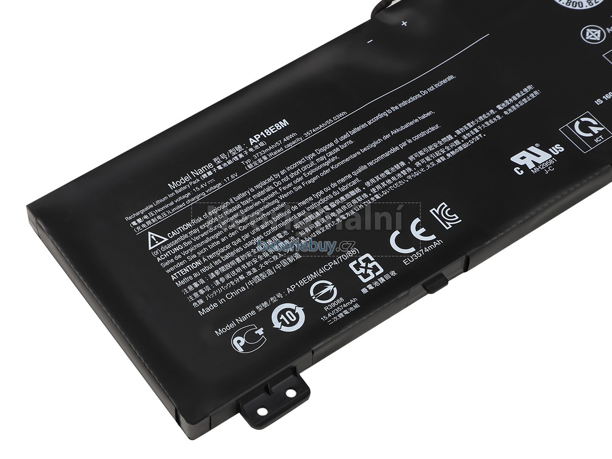Nahrazení Acer Predator TRITON 300 PT315-52-723Q baterie
