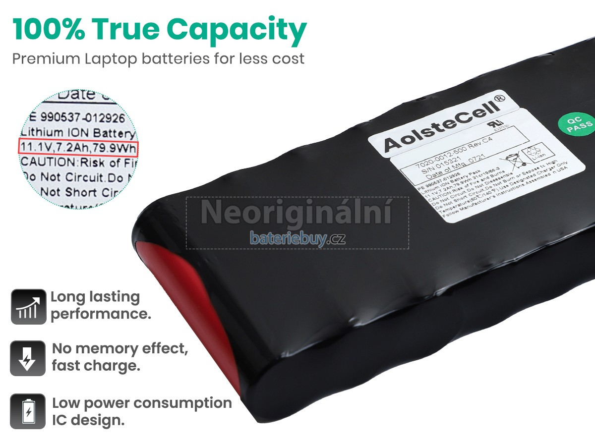 Nahrazení Aeroflex COBHAM 8800SX baterie