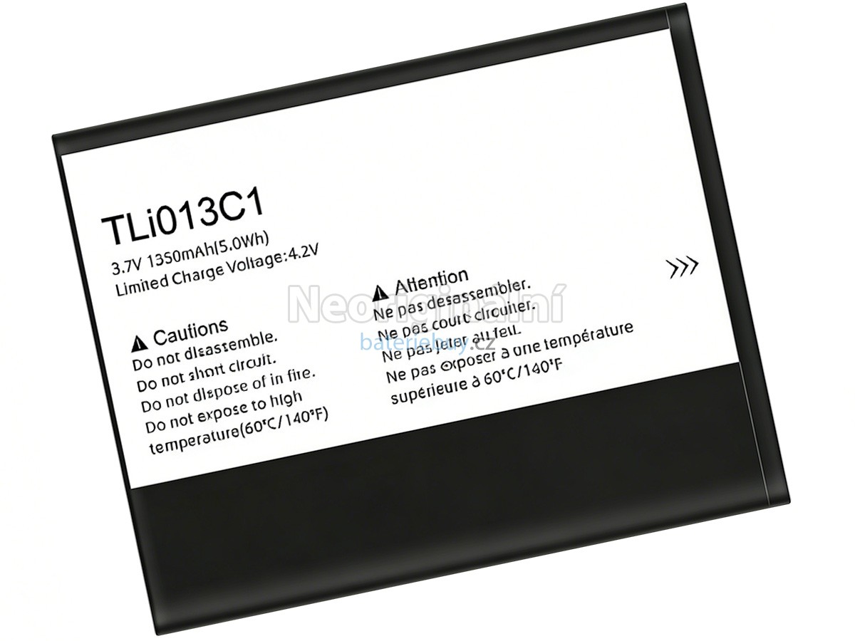 Nahrazení Alcatel TLI013C1 baterie