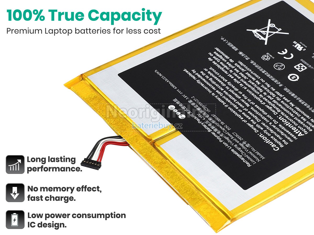 Nahrazení Amazon 26S1015 baterie