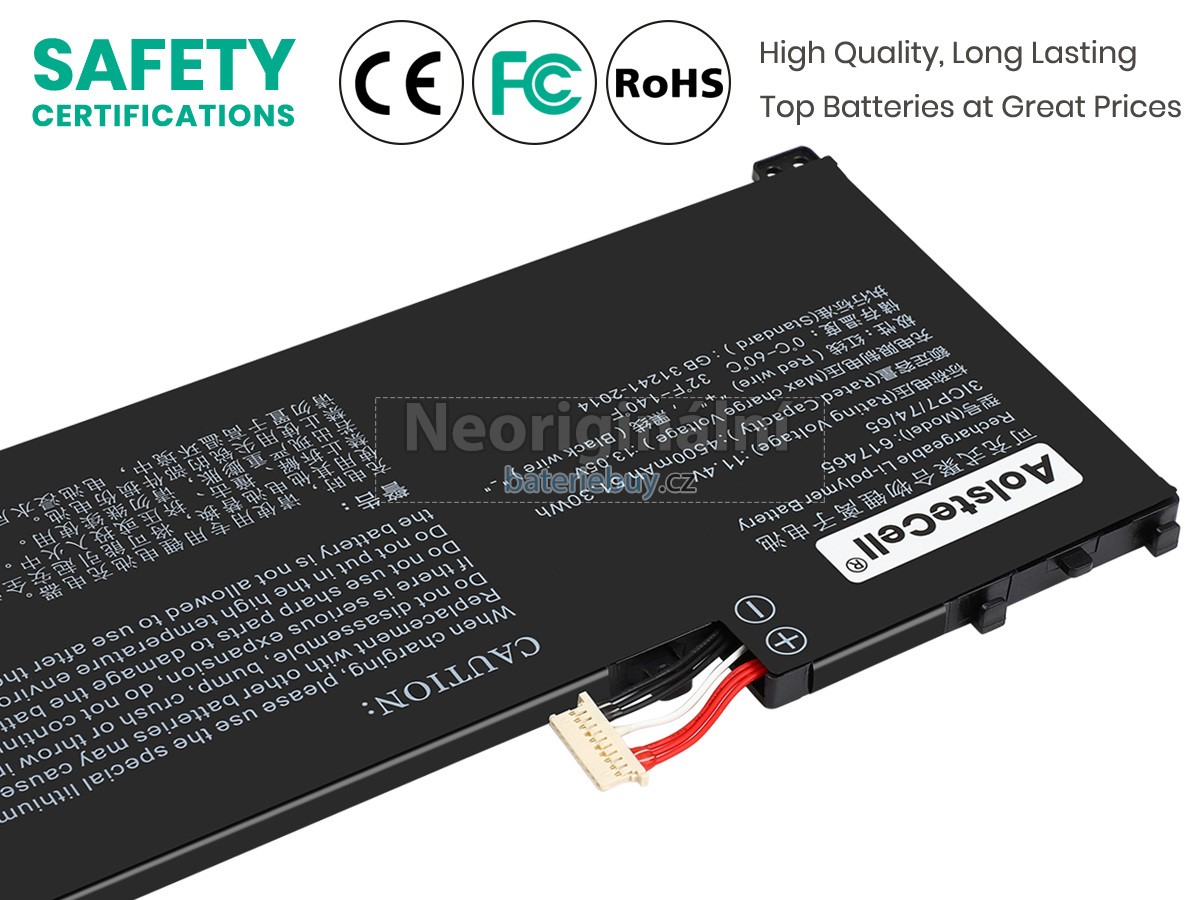 Nahrazení AolsteCell 617465 baterie