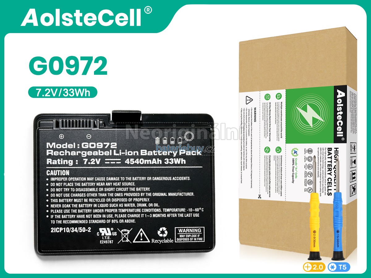 Nahrazení AolsteCell G0972 baterie