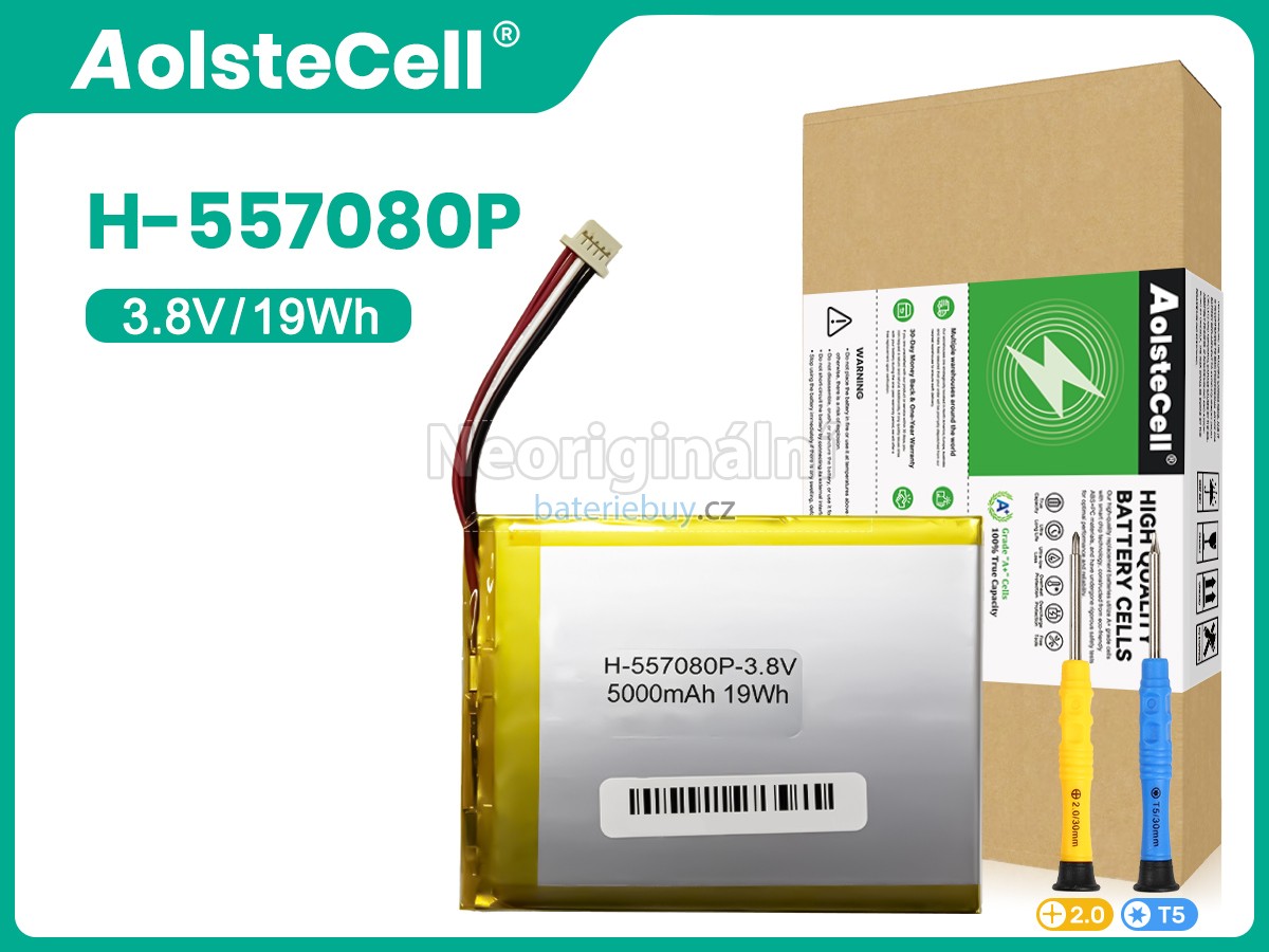 Nahrazení AolsteCell H-557080P baterie