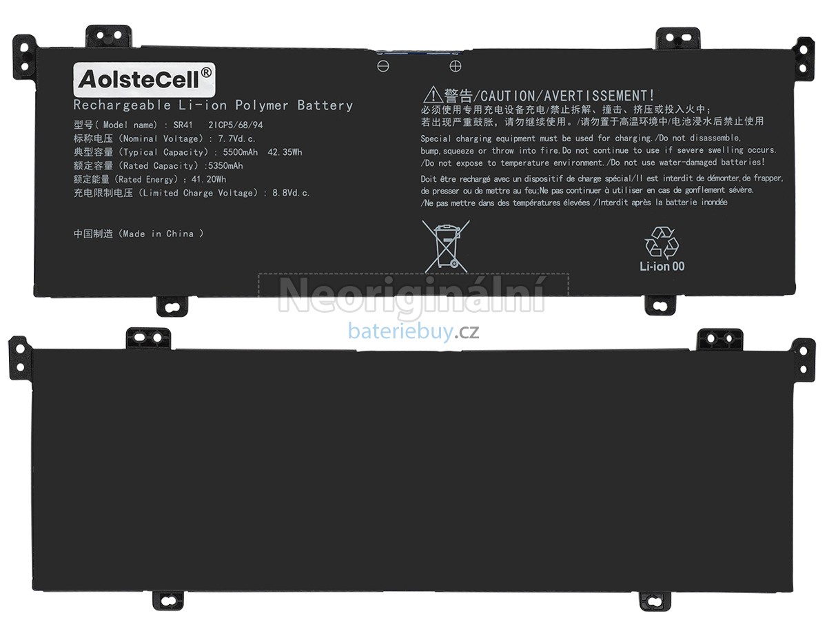 Nahrazení AolsteCell SR41 baterie