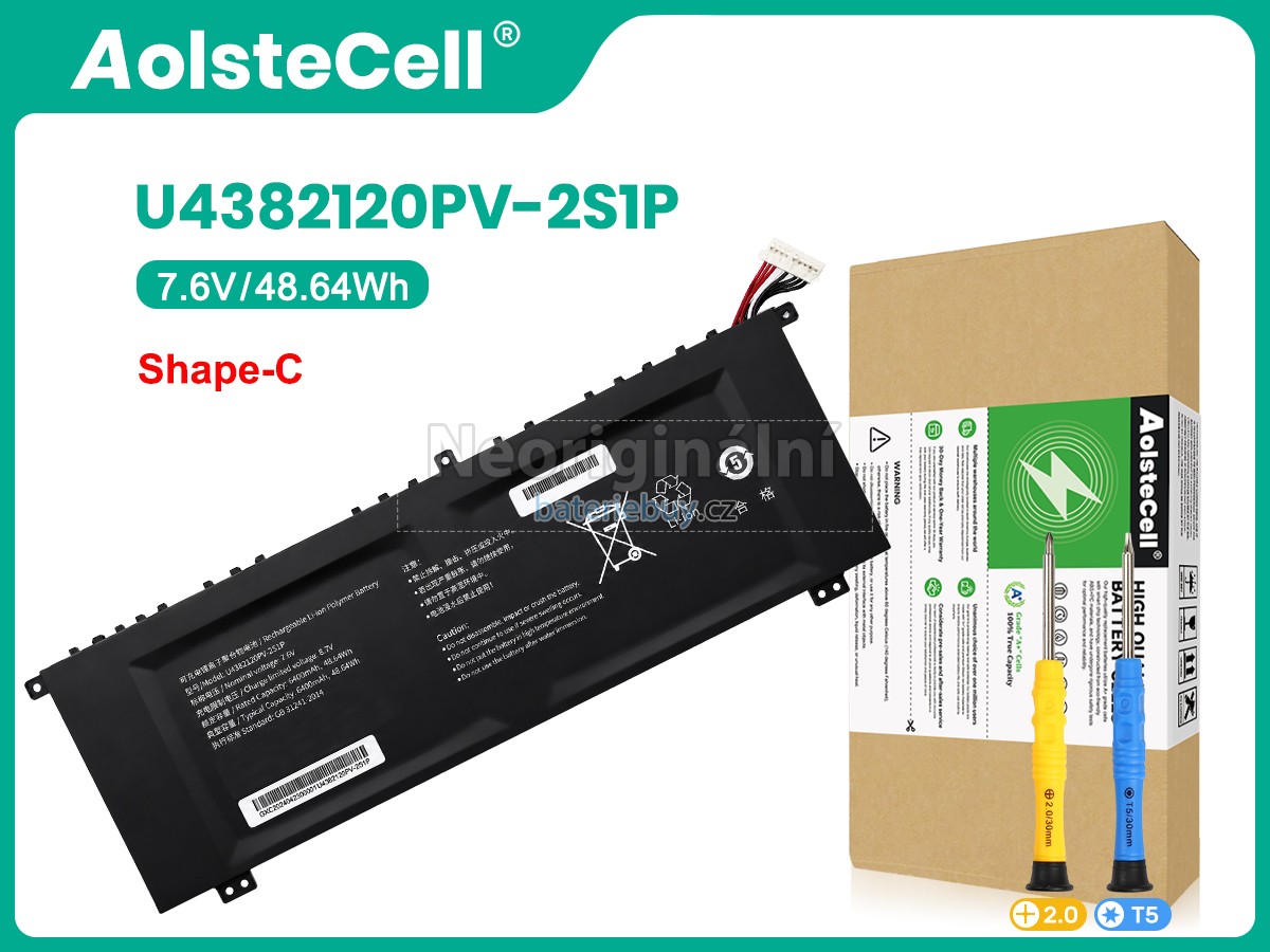 Nahrazení AolsteCell U4382120PV-2S1P baterie