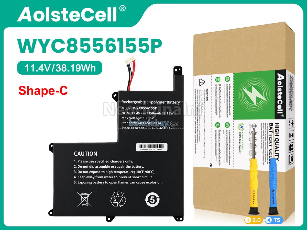 Nahrazení AolsteCell SMARTBOOK PRO M-SBP14I5 baterie