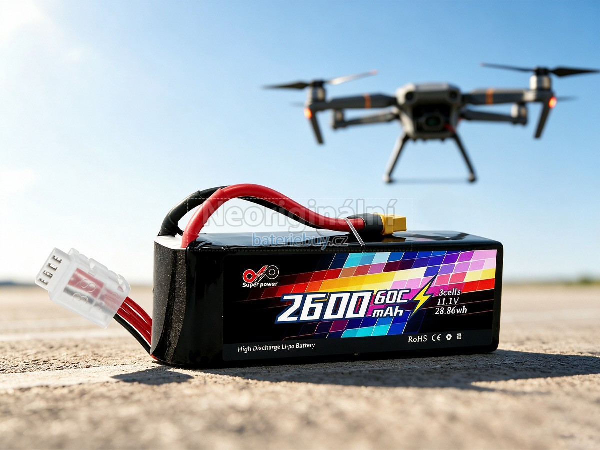 Nahrazení AolsteCell 11.1V 2600MAH 60C XT60 JST-XH 4P baterie