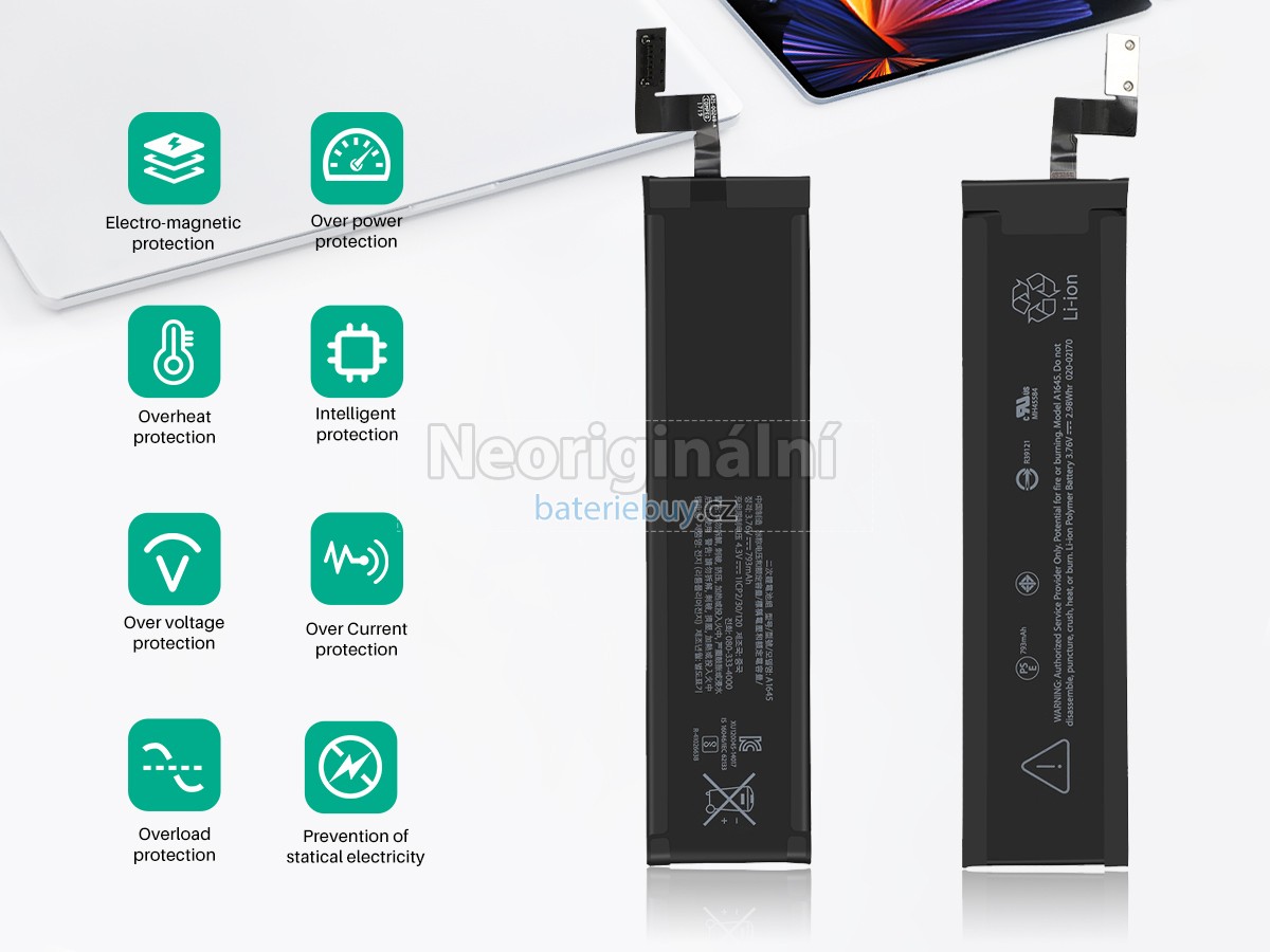 Nahrazení Apple A1645 baterie