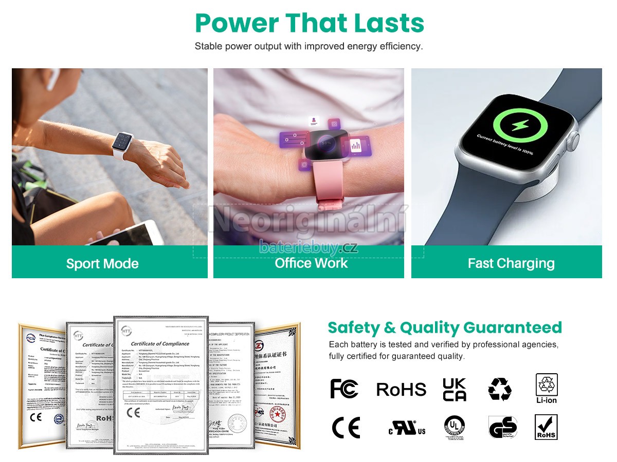 Nahrazení Apple MP0D2 baterie