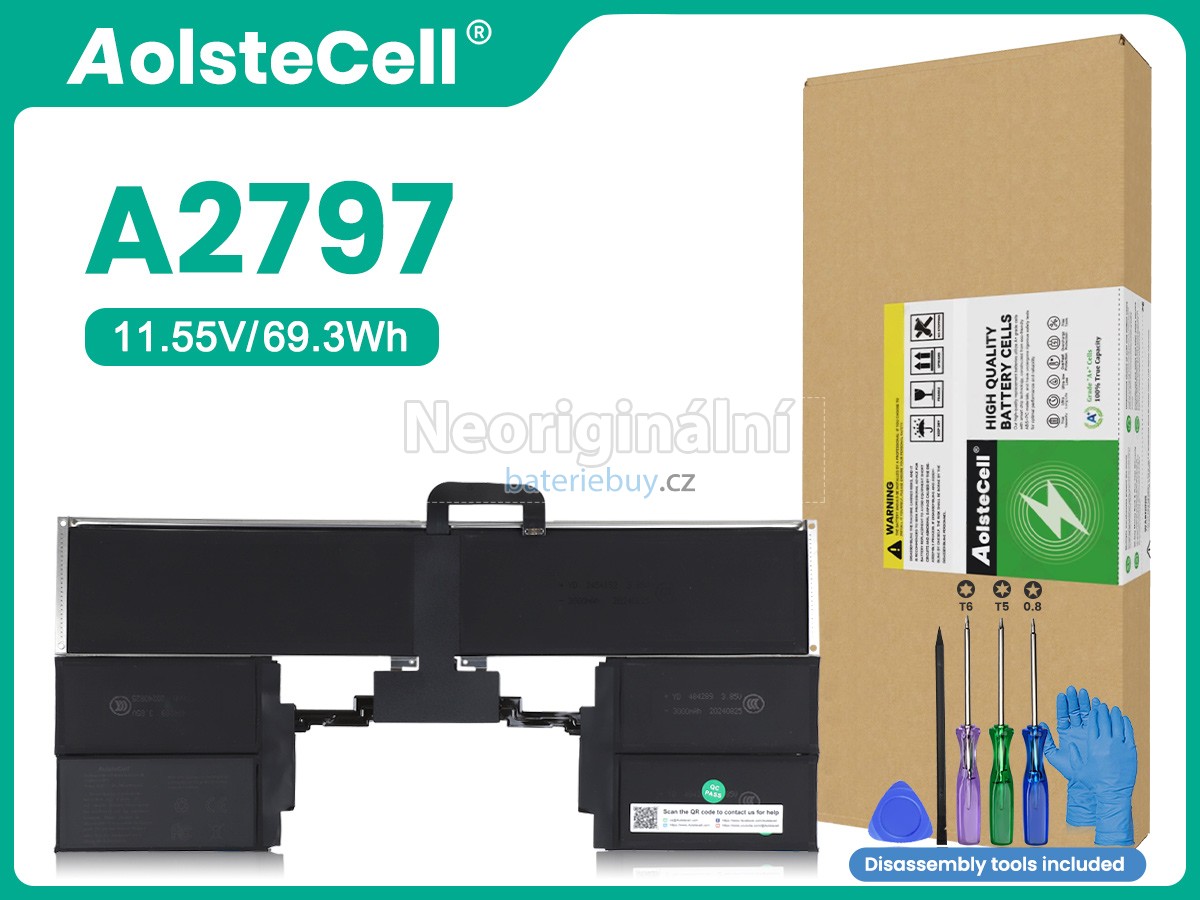 Nahrazení Apple MQKW3LL/A baterie