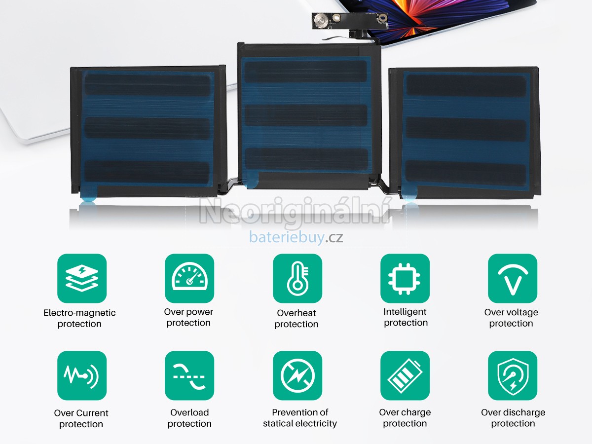 Nahrazení Apple MacBook Pro Core I7 2.4GHZ 13.3 inch Retina A1708(EMC 2978) baterie