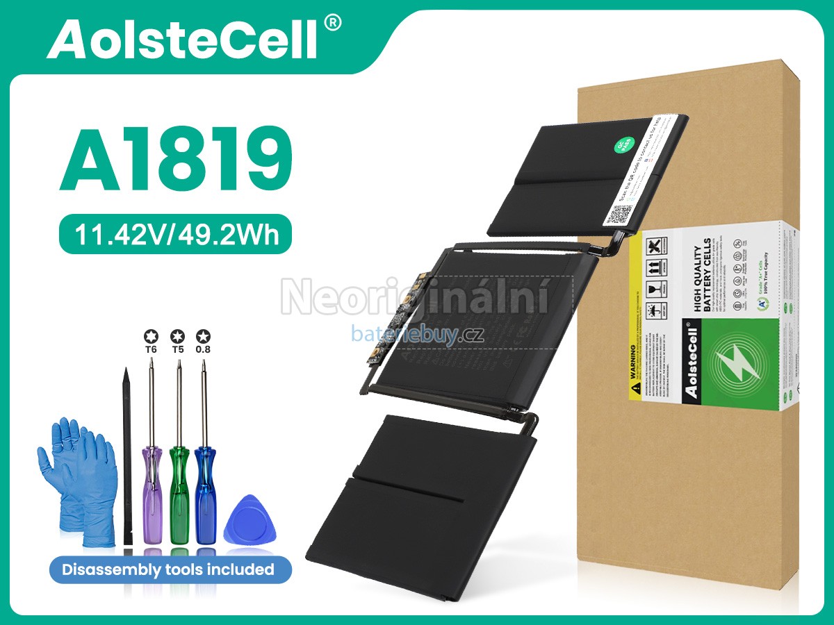 Nahrazení Apple MacBook Pro Core I5 3.1 13 inch TOUCH A1706(Late 2016) baterie