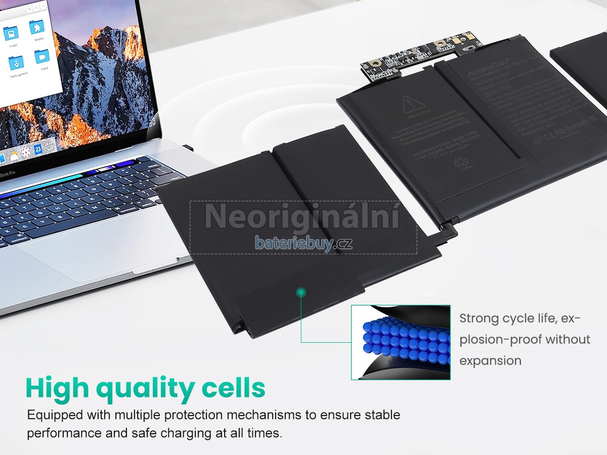 Nahrazení Apple MacBook Pro 13-inch Core I5 2.0 2020 4 TB 3 baterie