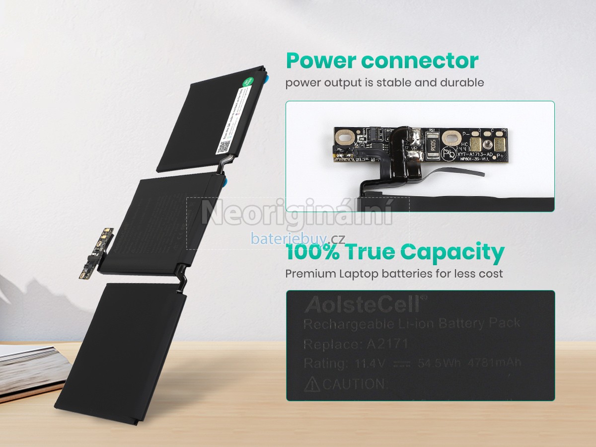 Nahrazení Apple A2338 EMC 8162 baterie