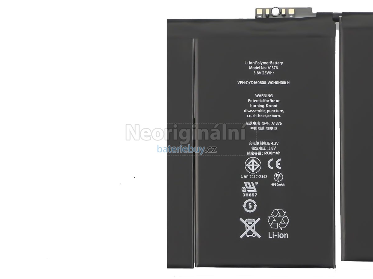 Nahrazení Apple MC755 baterie