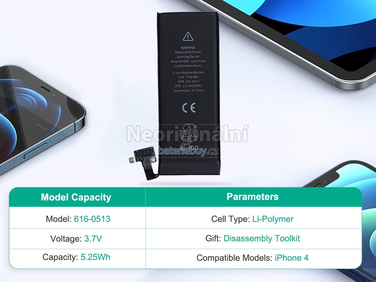 Nahrazení Apple MC676 baterie