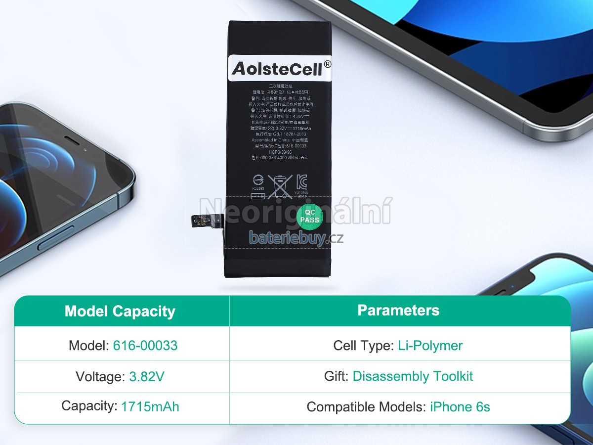 Nahrazení Apple MN1L2 baterie