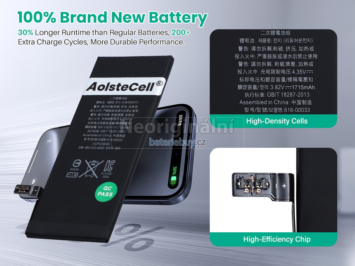 Nahrazení Apple MN1L2 baterie