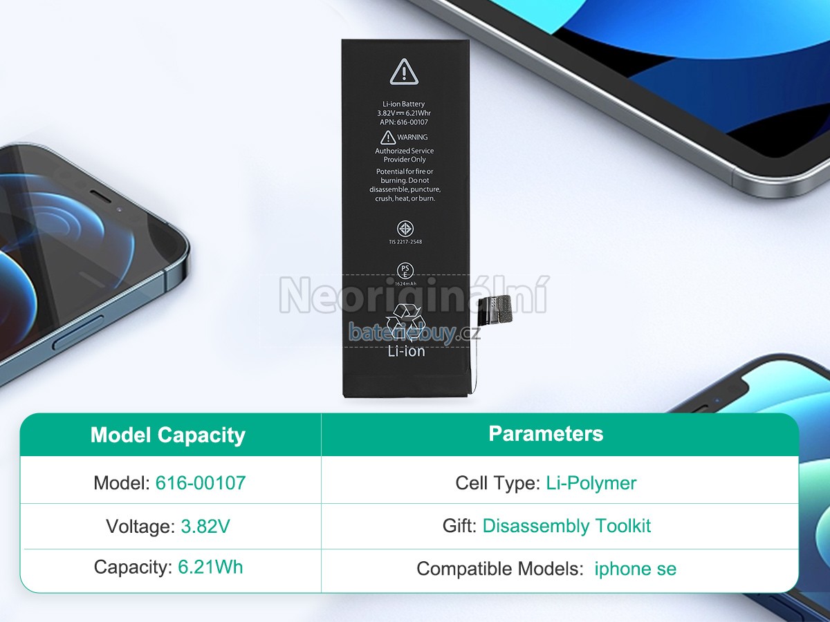 Nahrazení Apple MP9E2 baterie