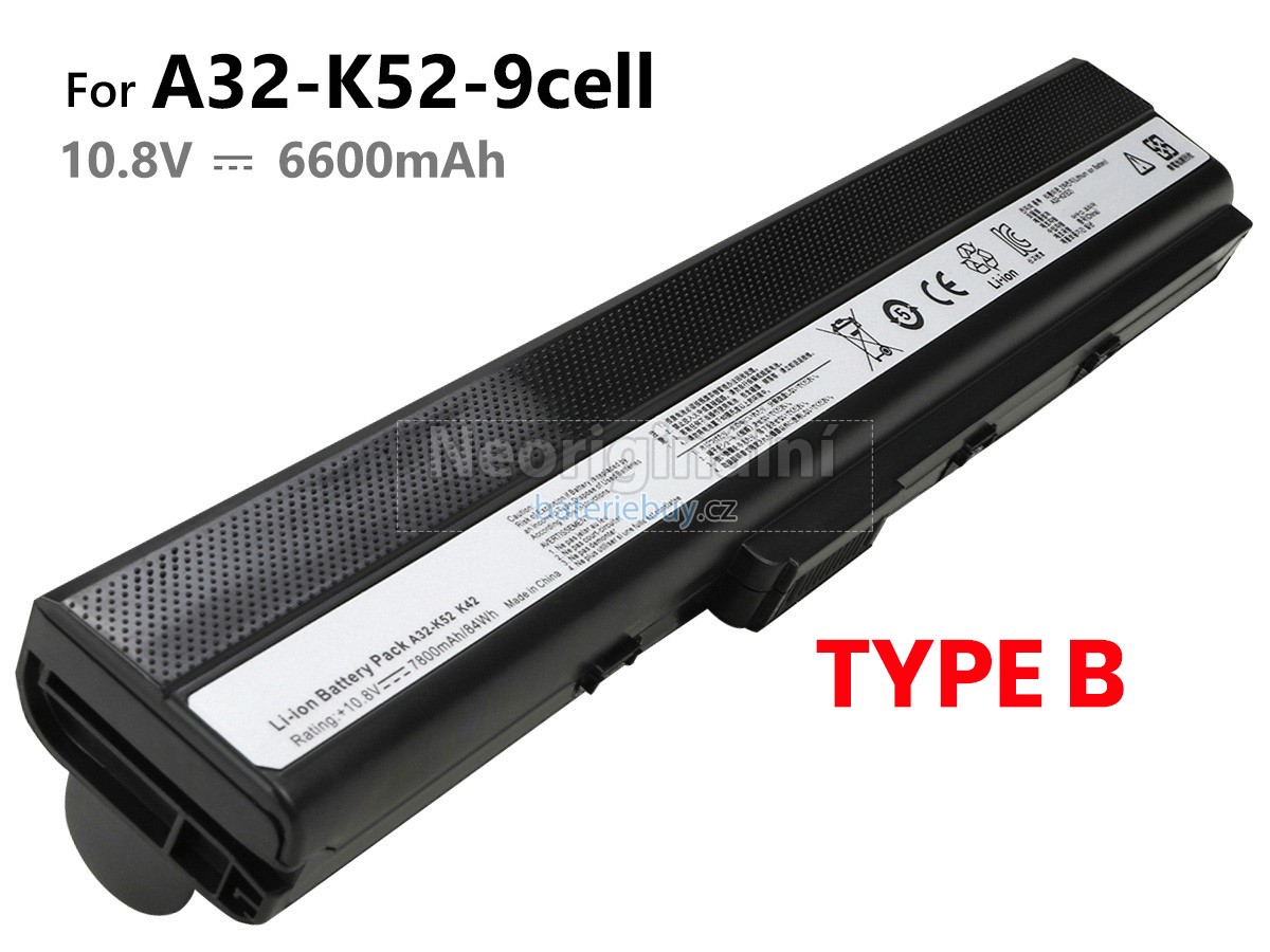 Nahrazení Asus K43TA baterie