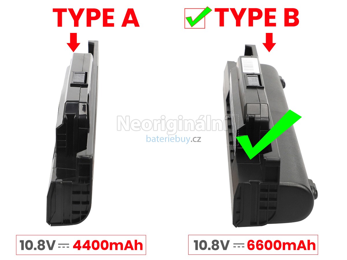 Nahrazení Asus K43TA baterie