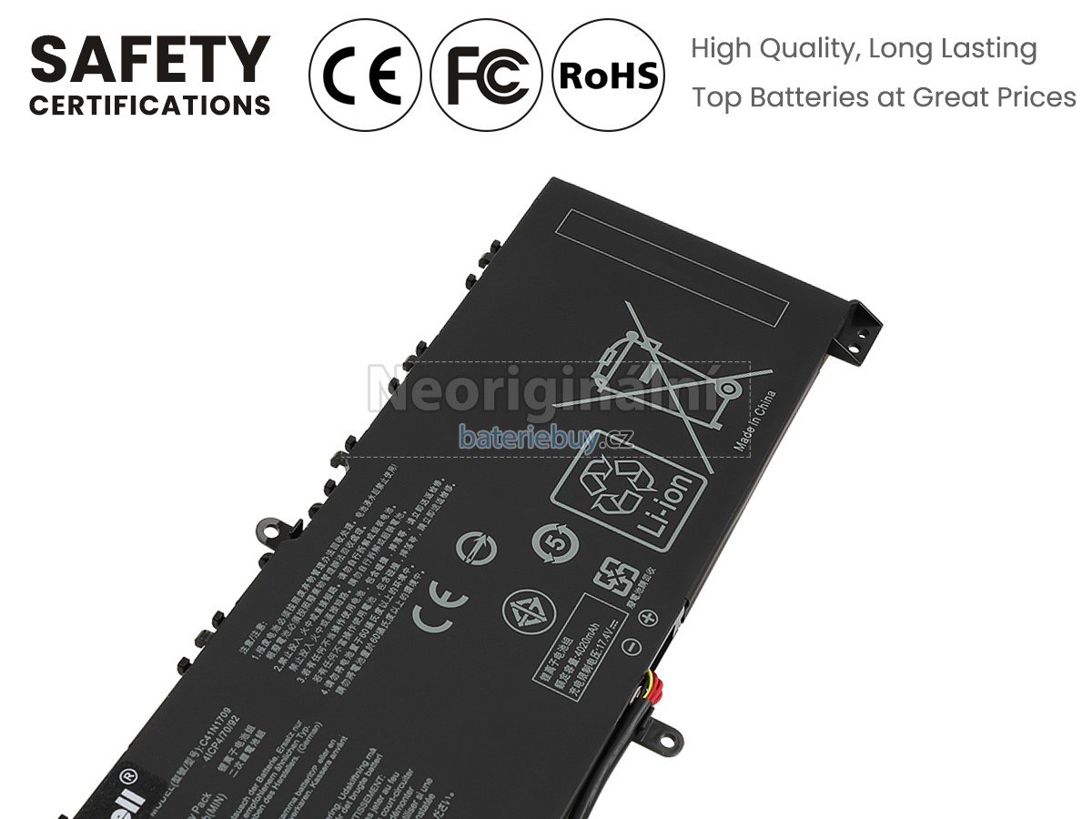 Nahrazení Asus GL503VS baterie