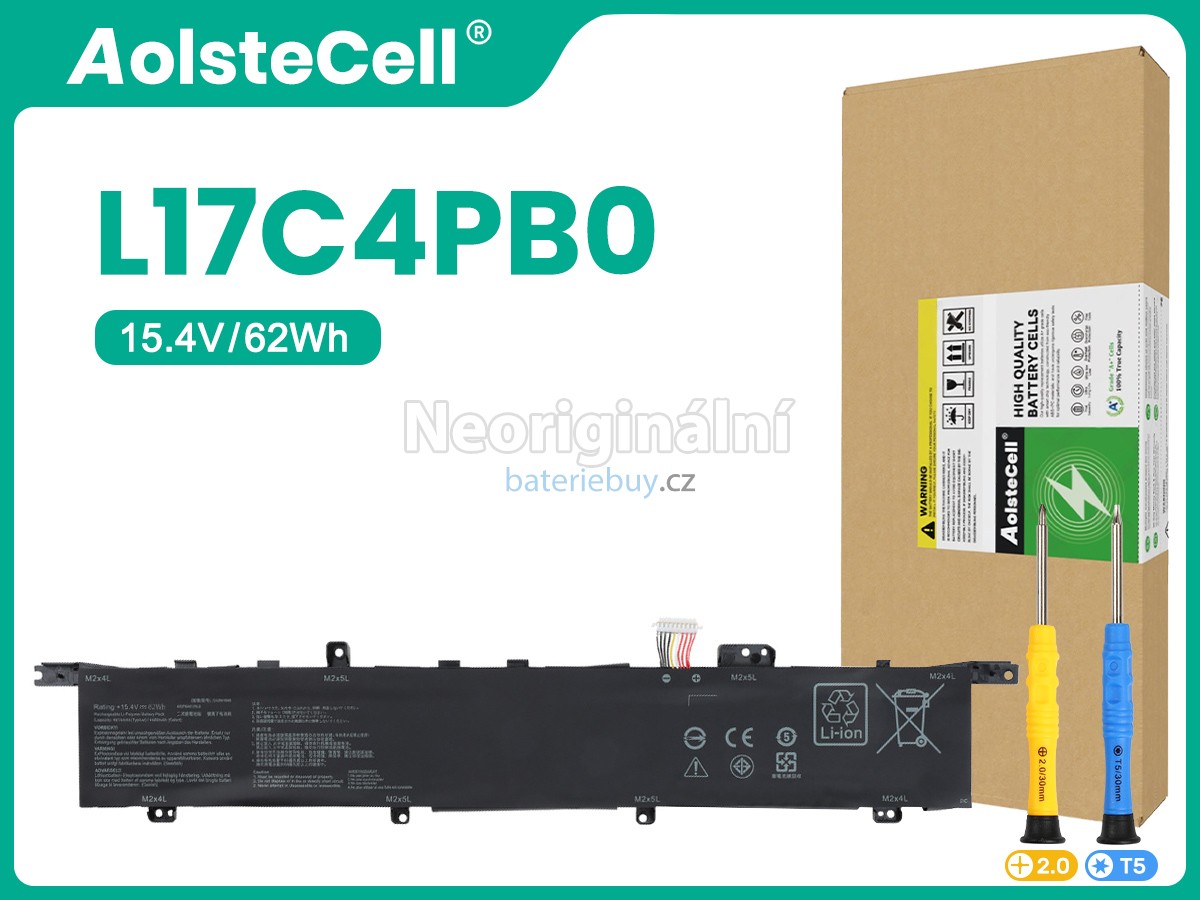 Nahrazení Asus C42N1846-1(4ICP5/41/75-2) baterie