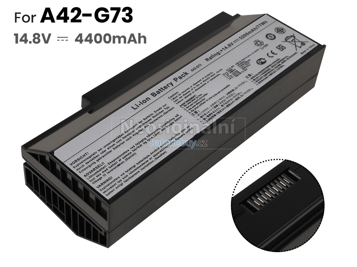 Nahrazení Asus G53SW baterie