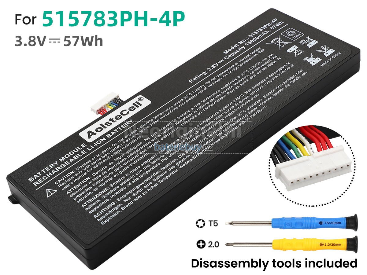 Nahrazení AUTEL 515783PH-4P baterie