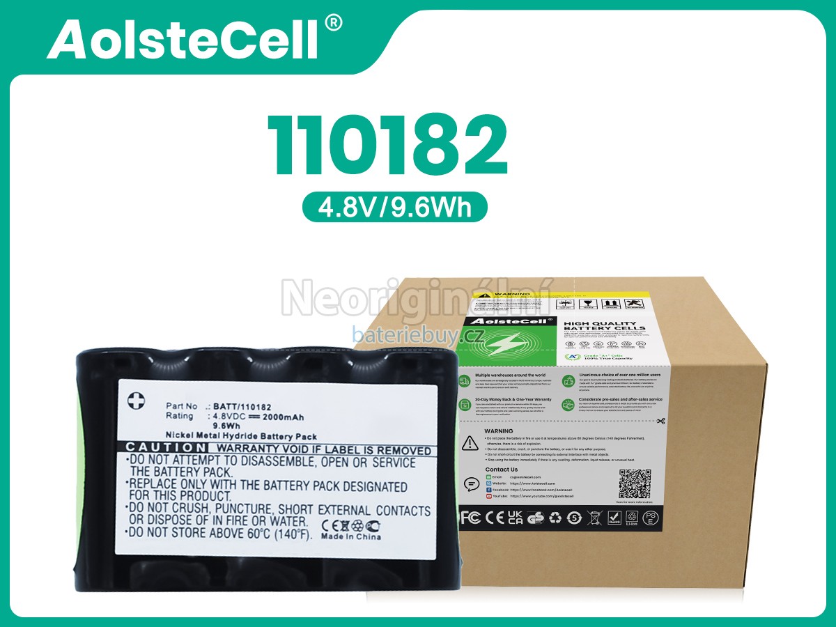 Nahrazení B Braun 120182 baterie