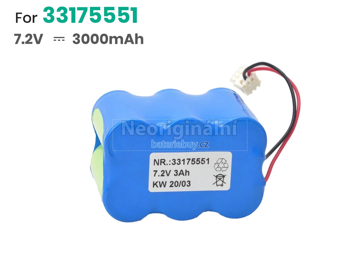 Nahrazení B Braun VISTA baterie