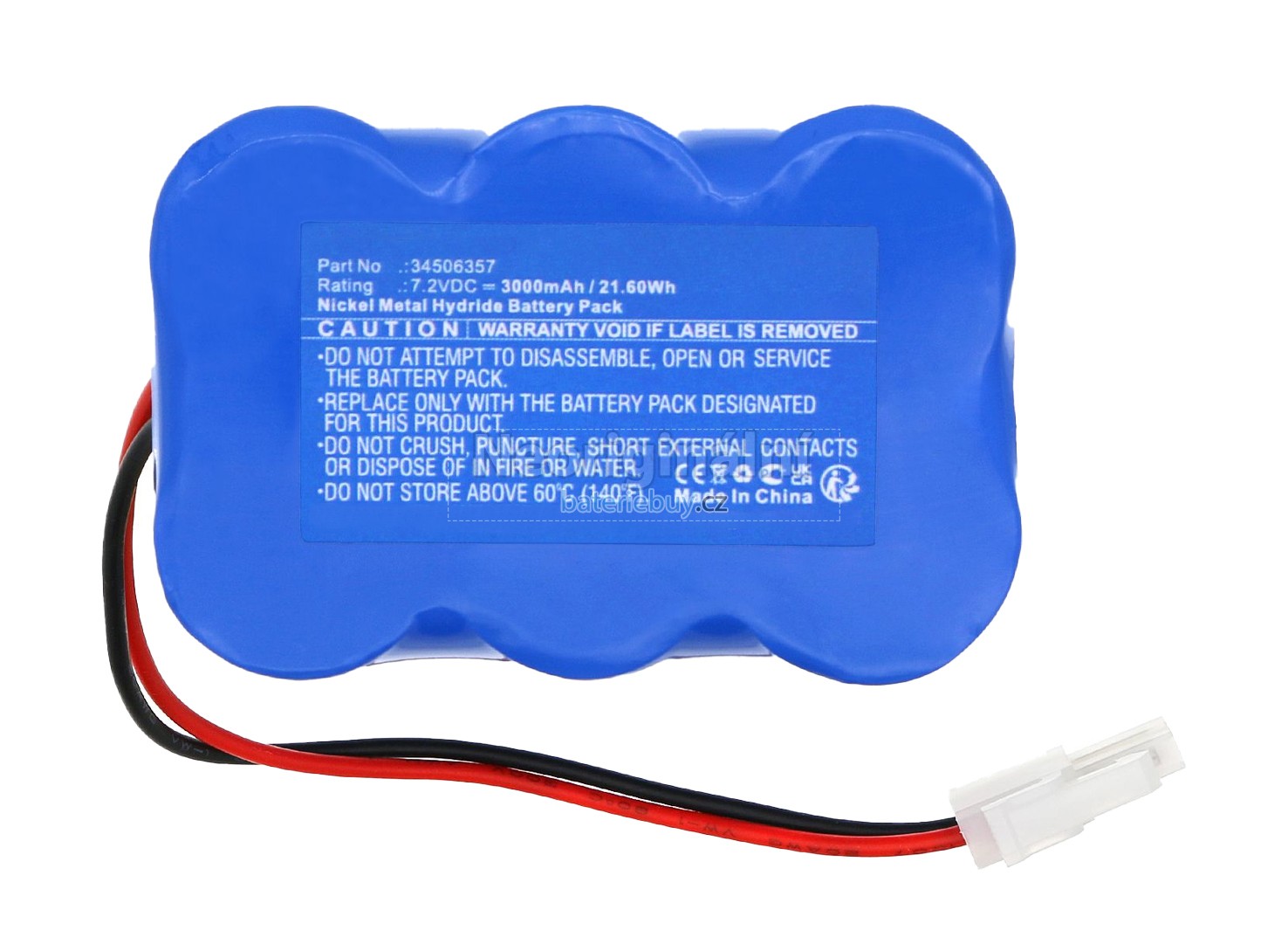 Nahrazení B Braun 34506357 baterie