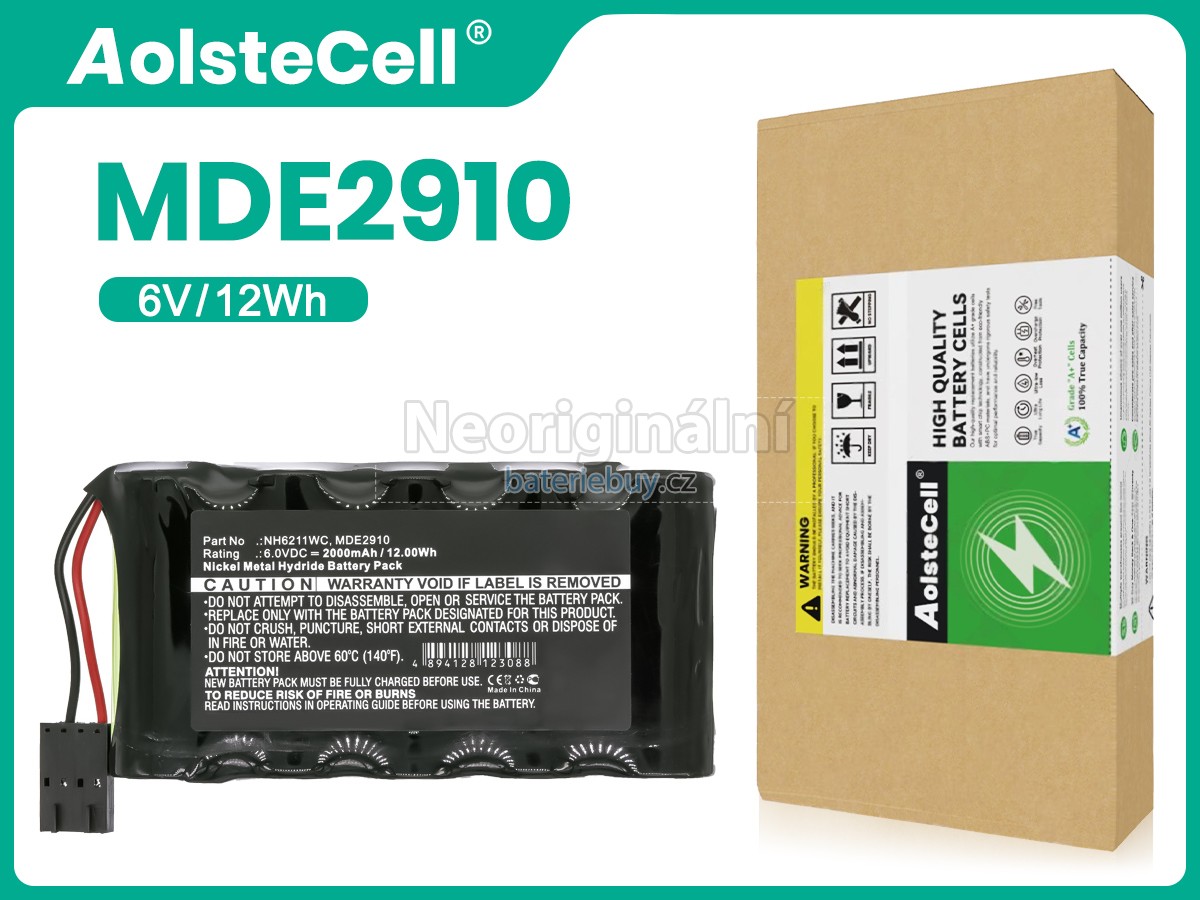 Nahrazení Baxter MDE2910 baterie