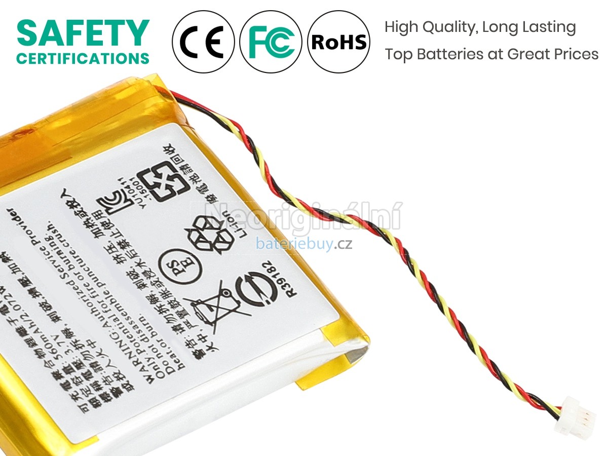 Nahrazení Beats AEC643333 baterie