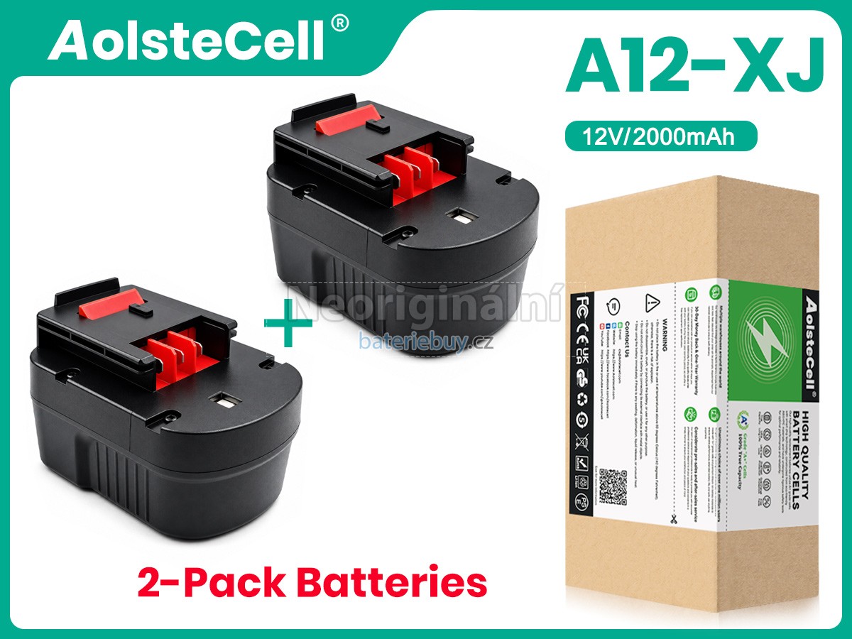 Nahrazení Black Decker BD12PSK baterie