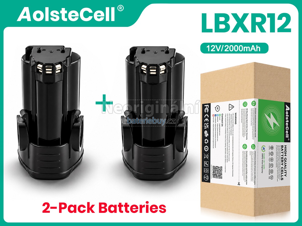 Nahrazení Black Decker BDCDMT112 baterie