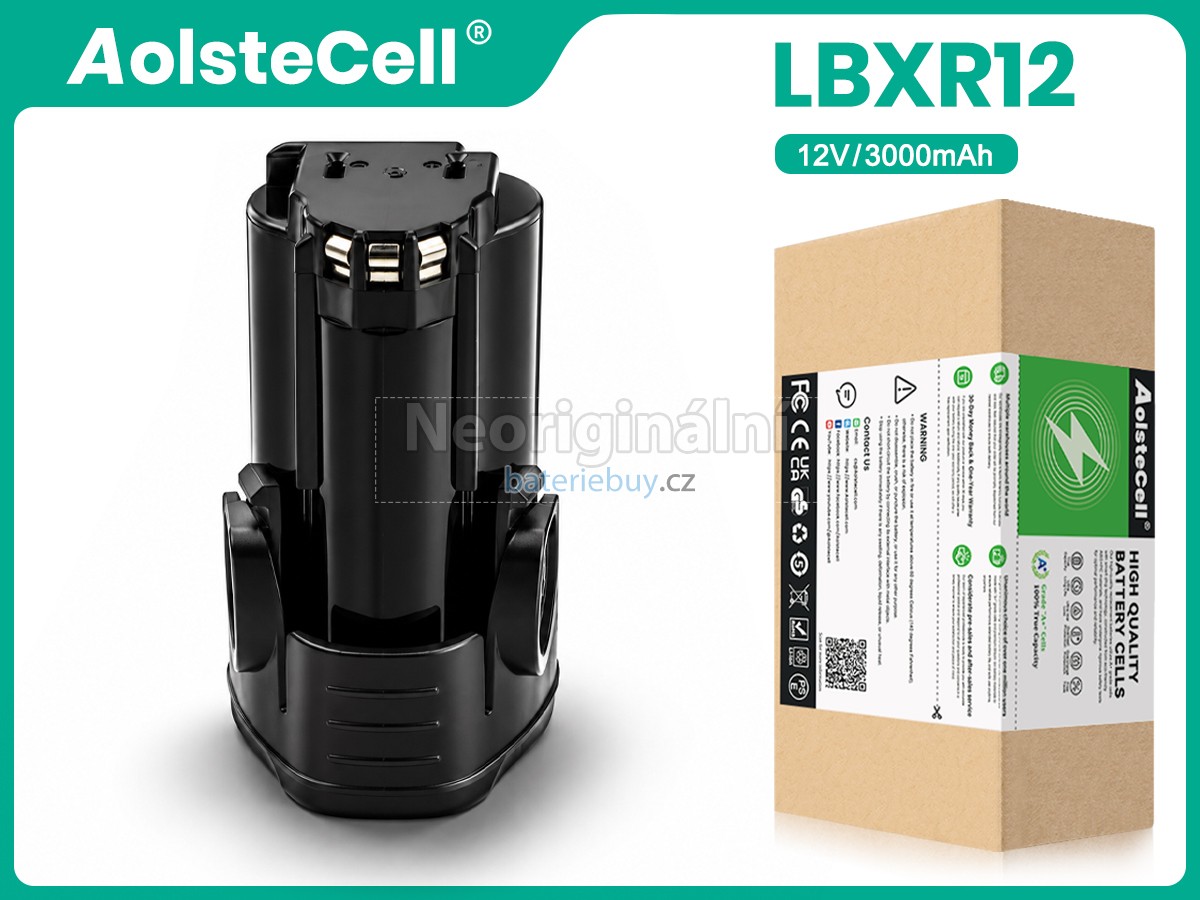 Nahrazení Black Decker BDCDMT112 baterie