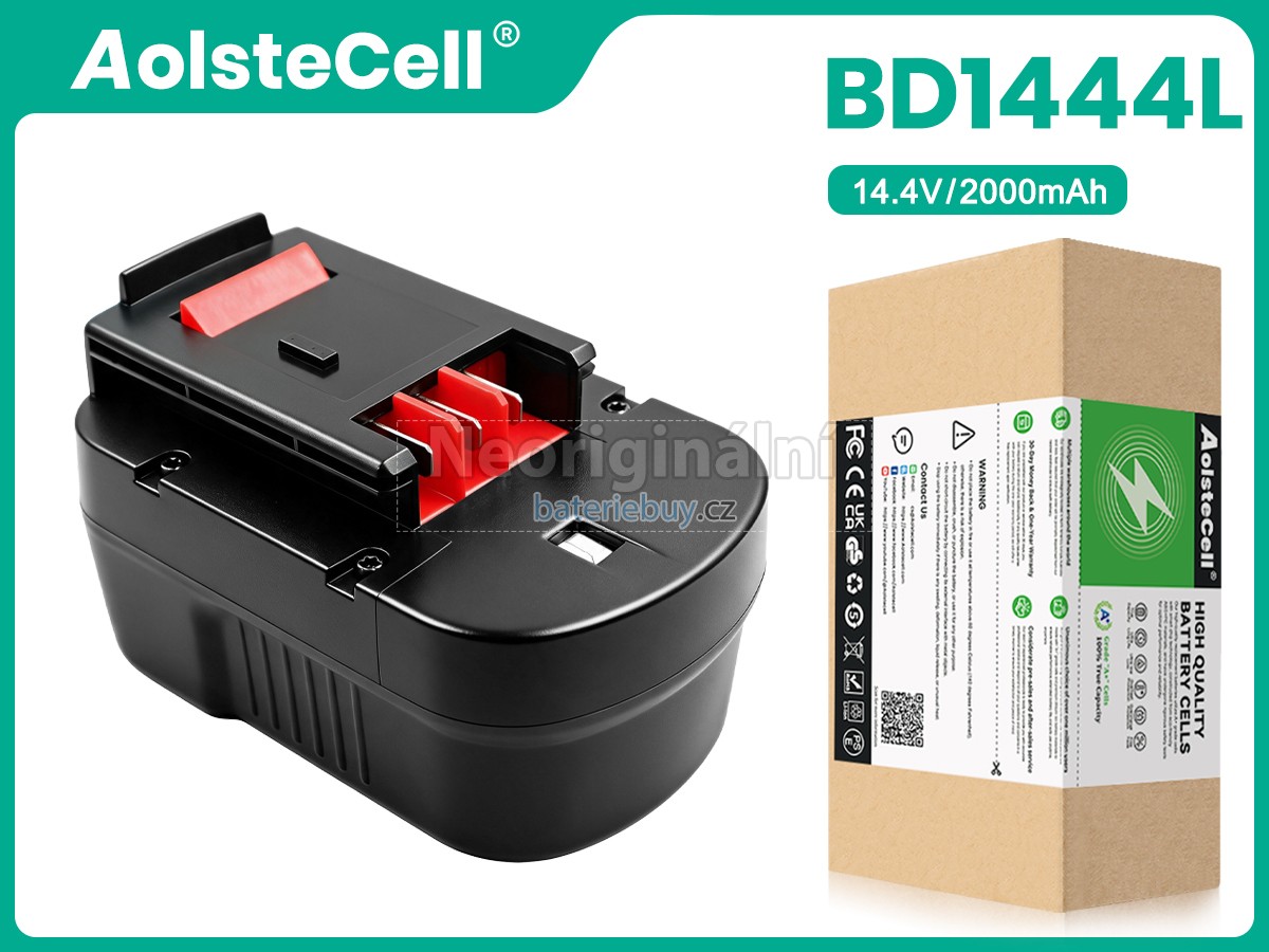 Nahrazení Black Decker BD1444L baterie
