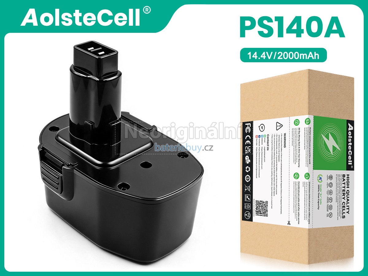 Nahrazení Black Decker CD1402K2 baterie
